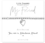 Life Charms My Friend Gift Boxed Bracelet Pretty Birthday Gift Ideas for Friends