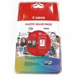 CANON PG-540L/CL-541XL PHOTO VALUE BL SEC 4X6 PHOT PAPER(GP-501 50SHEETS) + L BLACK & XL COLOUR CARTRIDGES