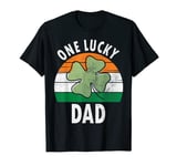 One Lucky Dad Shirt Funny Saint Patricks Day Gift T-Shirt