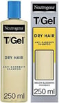 Neutrogena T/Gel Anti-Dandruff Shampoo for Dry Hair, Mix, 250 ml,Neutrogena T/G