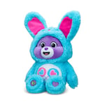 Basic Fun Care Bears Bisounours L’Ours Lapin Partage, Collection des Peluches Bisounours déguisées, Peluche 22 cm, Ultra-Douce et Unique, Ensemble de Peluches déguisées à Collectionner