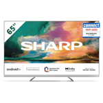 SHARP 65 Inch Smart TV 4K Ultra HD Quantum Dot Technology Android Television UHD