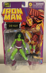 Marvel Legends Iron Man - She-Hulk - Retro Carded