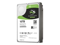 Seagate Barracuda Pro St10000dm0004 - Hårddisk - 10 Tb - Intern - 3,5" - Sata 6Gb/S - 7200 Rpm - Buffert: 256 Mb