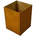 L-kruka utan botten corten 30x30x40cm