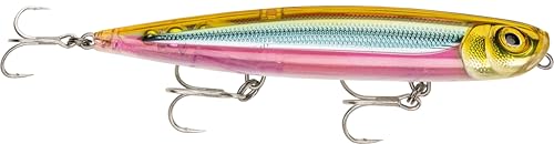 Rapala - Leurre de Pêche Precision Xtreme Pencil Saltwater Construction Plastique - Leurre Mer Flottant - Profondeur de Nage Surface - Taille 12,7cm / 26g - Fabriqué en Estonie - Ghost Sandeel