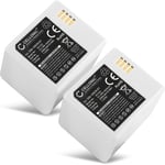 2X Batterie Rechange Arlo A-1, A-1B 2000mAh pour Arlo Pro/Pro 2 Accu Remplacement domotique sécurité Maison