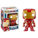 Marvel Avengers Figuriner Leksak Funko Pop Iron Man, Thor, Thanos, Spiderman Söta Samlarobjekt Modellfigur Skrivbordsdekoration Iron Man