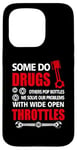 Coque pour iPhone 15 Pro Certains font de la drogue à large ouverture d'accélérateur de voiture ou de camion de course