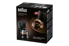 Braun CaféHouse KF 560/1 PurAroma Plus - kaffemaskin - svart