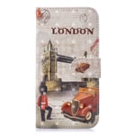 Samsung Galaxy S8 plånboksfodral wallet  3D - London multifärg