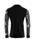 Aclima  Lars Monsen crewneck M´s Herre, 355 Jet Black/Marengo/Femunden Dark, M