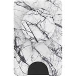 POPSOCKETS PopWallet+ Avtagbar Mobil Plånbok - Dove White Marble