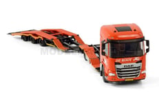 WSI 01-4196 DE ROOY DAF XD Truck Transporter 4X2 with Trailer - 1:50