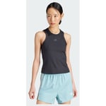 adidas All Gym Seasonal Rib Tight Fit Tonal 3-stripes Tank Top, størrelse Small