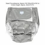 Adult Diaper Adjustable Washable Elderly Diaper Reusable Incontinence Nappy RHS