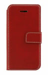 Molancano Wallet Book Case for Samsung Galaxy S21 FE - Red