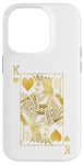 Coque pour iPhone 14 Pro Cartes de poker Lucky Knight King of Hearts Game Casino