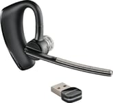 POLY Cuffie Voyager Legend + cavo da USB-A a micro USB + supporto per ricarica senza presa a muro