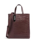 Liebeskind Paper Bag Waxy Croco M Käsilaukku bordeaux