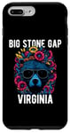 Coque pour iPhone 7 Plus/8 Plus Big Stone Gap Virginia USA Ours avec fleurs