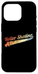 Coque pour iPhone 16 Pro Vintage Roller Skating Roller Skates Instructor