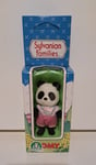 SYLVANIAN FAMILIES " FRERE PANDA " EPOCH TOMY 1985 VINTAGE NEUF EN BOITE RARE