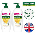 Palmolive Naturals Milk & Honey Moisturising Shower Cream 750ml - Pack of 2