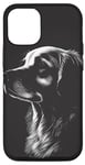 Coque pour iPhone 12/12 Pro Dessin Golden Retriever