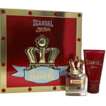 Jean Paul Gaultier Scandal Homme 50ml Eau de Toilette, 75ml Shower Gel Gift Set