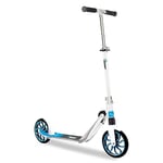 Beeper - Trottinette ado & Adulte Roues 8'' Suspension Avant City Scoot avec ou sans Frein Avant - avec Frein Avant, Couleur - Blanc