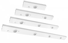 LED Bänkarmatur Vit dimbar (3x5W vit L=828mm, 3000K)