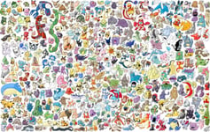 XYDXDY Jigsaw Puzzles For Adults 1500 Pieces Of Children'S Pokemon Puzzles Painting Puzzles For Children Adults Adolescents Adolescents Family Education Mental Decompression