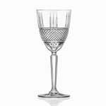 RCR Cristalleria Italiana Verre Brillante - 2 - Set 6 Verres à Vin en Cristal