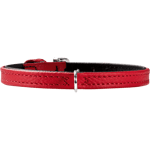 Hunter Hundhalsband Tiny Petit Röd XXS-XS 27 - Halsmått 20-24cm