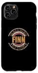 iPhone 11 Pro Mens Finn The Man The Myth The Legend First Name Finn Case