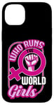 Coque pour iPhone 14 Plus Qui dirige la World Girls Gender Equality Feminist Pride