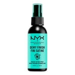 NYX Professional Makeup NYX Dewy Finish Setting Spray - 60 ml NYX Professional Makeup Face Makeup Setting Spray Skjønnhet Sminke