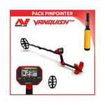 Detecteur de metaux - MINELAB - Vanquish 340 - Multi-fréquence simultanée - Pinpointer Huntmate