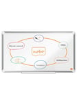 Nobo Premium Plus Widescreen Lakkert Stål magnetisk whiteboard 32" (71 x40 cm)