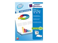 Avery Zweckform Classic Colour Laser Paper 1798 - Papier mat - blanc brillant - A4 (210 x 297 mm) - 120 g/m² - 200 feuille(s)