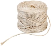 Knorrprandell 8564019 Jute Fil Blanc cassé, 3.5 mm Diamètre, 200 g, Env. 56 M, Ivoire