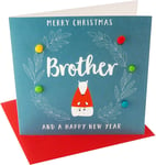 Pom Pom XP027 "Brother, Polar Bear" Christmas Card