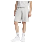 adidas Homme Seasonal Essentials Monogram Graphic Shorts, Grey Two, XS