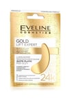 EVELINE COSMETICS GOLD LIFT EXPERT LUXURY ANTIWRINKLE GOLDEN EYE PADS 2 paches