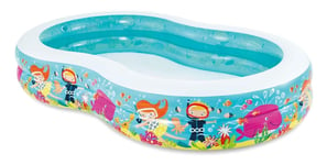 Intex 56490 Piscine gonflable Oval 700 L Bleu, Multicolore