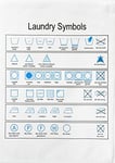 Half a Donkey Laundry Symbols – Grand torchon en Coton pour l'expert en lessive