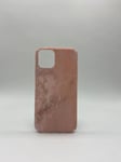 Marmor-etui med sandrosa detaljer til iPhone 11 Pro Max