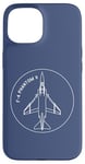 iPhone 15 F-4 Phantom II American Jet Plane Badge Case