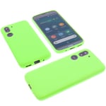 foto-kontor Protective case compatible with Doro 8050/8050 PLUS rubber TPU mobile phone cover green